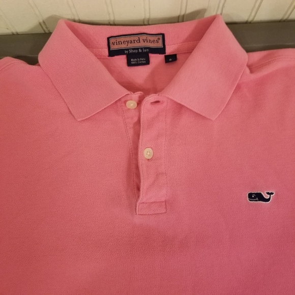Vineyard Vines Other - Vineyard Vines Pink Polo Size Small